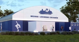 Ciechanów wybuduje kryte lodowisko. Tak ma wyglądać [zdjęcia]