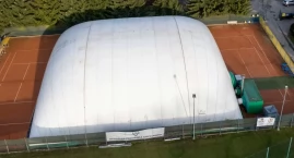 Balon na stadionie w Ciechanowie. Mieszkańcy mogą już korzystać z nowego obiektu 