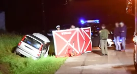 Tragiczny wypadek. Zginął kierowca fiata