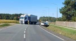 Zasłabł za kierownicą ciężarówki. Groźne zdarzenie z…