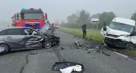 AKTUALIZACJA: Poważny wypadek z udziałem trzech poja&hellip;