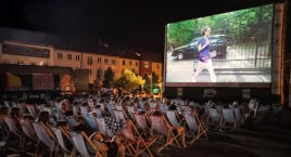 Kino na leżakach w Ciechanowie
