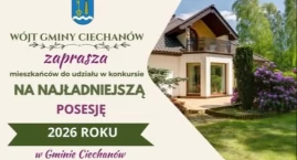 W gminie Ciechanów wybiorą najładniejsze posesje