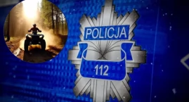 Rozpędzonym quadem chciał potrącić policjanta. Uciek&hellip;