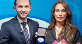 Alicja Szemplińska z Medalem za Zasługi dla Ciechanowa
