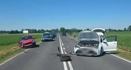 Trzy osoby ranne w wypadku [zdjęcia]