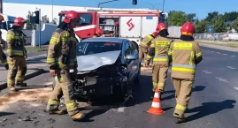 Z ostatniej chwili! Zderzenie pojazdów w Ciechanowie&hellip;