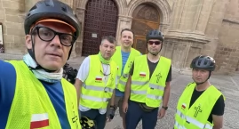 Ekstremalna rowerowa wyprawa. Ciechanowianie pielgrz&hellip;
