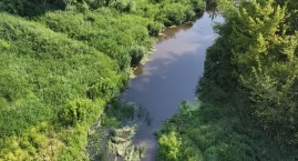 Mętna i szara woda, zapach ścieków. Zanieczyszczenie&hellip;