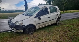 Pilne! Dachowanie Toyoty. Jedna osoba została ranna &hellip;