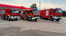 Interwencja straży pożarnej na stacji paliw w powiec&hellip;