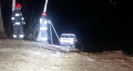 Re:O krok od tragedii na Krubinie. Pijana 43-latka wjechała autem do zbiornika wodnego
