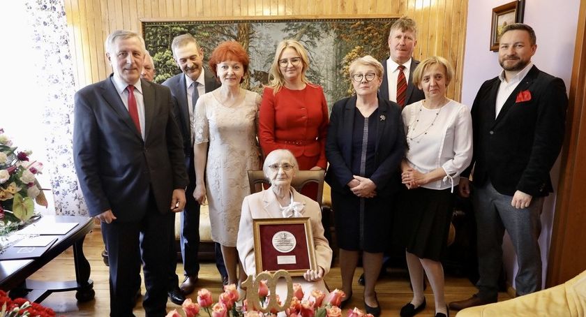 Stuletnia Irena Depta otrzymała medal Unitas Durat [FOTO]