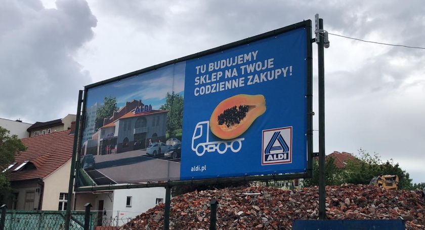 W Toruniu powstaje nowy sklep ALDI [FOTO]