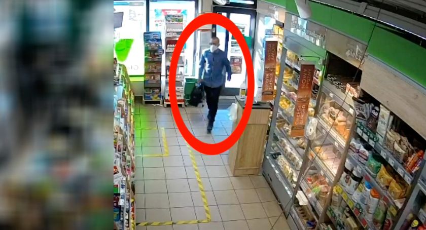 Ukradł portfel w sklepie w Toruniu, potem płacił w „Żabce”. Rozpoznajesz go? [WIDEO]