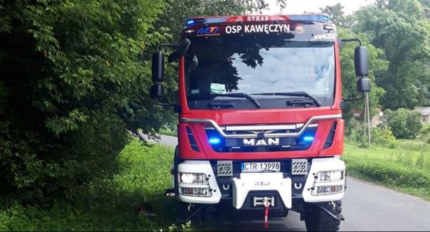 Wóz za ponad 800 tys. trafił do strażaków z Kawęczyna [FOTO]