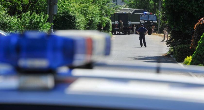 W pobliżu szpitala w Toruniu odnaleziono kilkadziesiąt pocisków