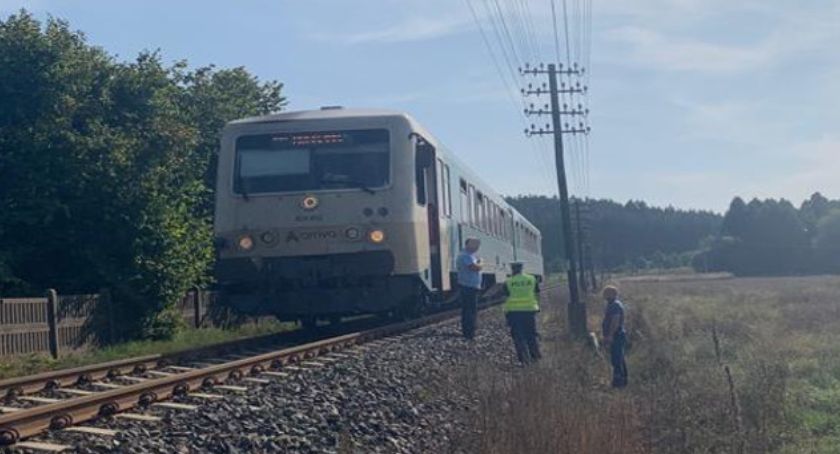 Pociąg relacji Malbork - Toruń przejechał nad mężczyzną leżącym na torach