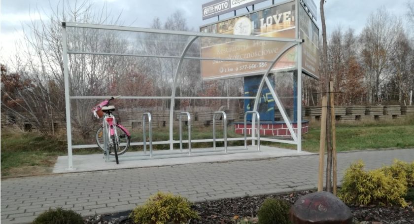 Pod Toruniem powstał pierwszy rowerowy parking park&ride
