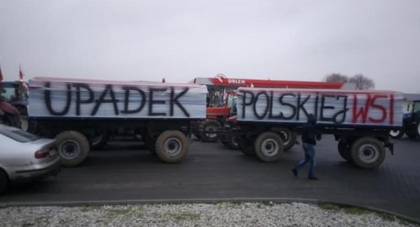 Protest rolników. Duże utrudnienia w Toruniu i okolicach [FOTO]