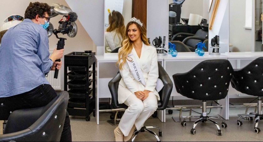 Wicemiss Polonia Klaudia Wonatowska odwiedziła szkołę w Chełmży [FOTO]