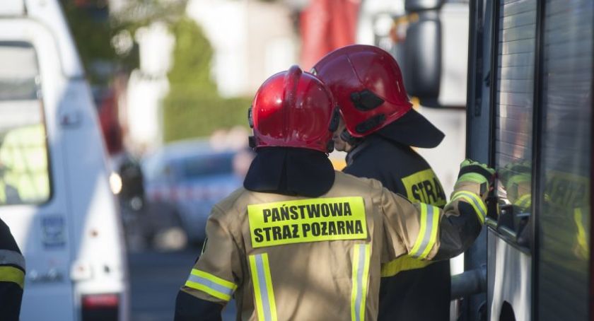 Śmiertelny pożar w Chełmży. Kobieta zmarła w szpitalu