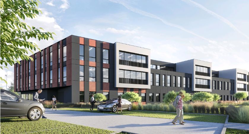 Nowoczesna architektura i wysoka funkcjonalność. W Toruniu powstaje nowy biurowiec