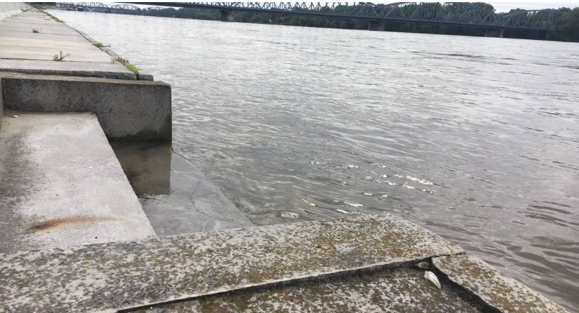 Ostrzeżenie hydrologiczne pierwszego stopnia dla Torunia