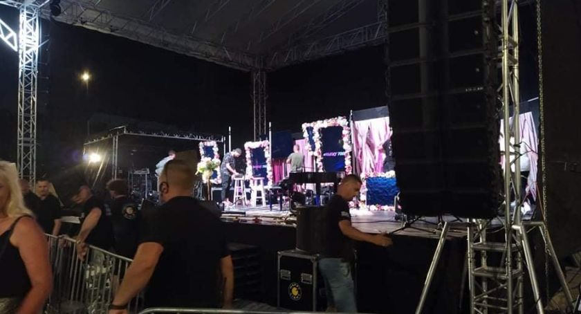 Potężna nawałnica przerwała koncert gwiazdy w Toruniu