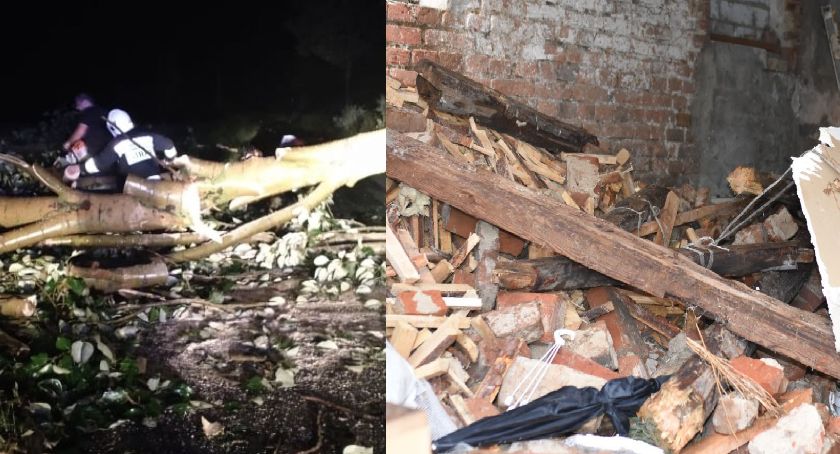 Bow echo na radarach. Burza superkomórkowa zniszczyła dom samotnej matki