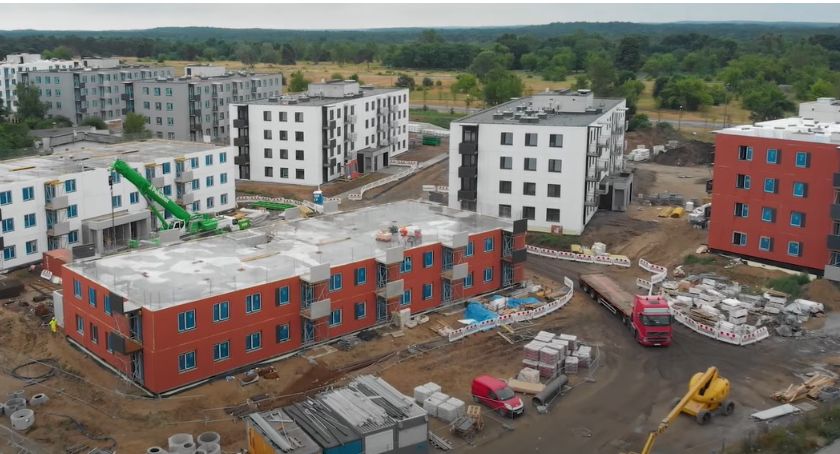 „Budynek w miesiąc – piętro w tydzień”. W Toruniu powstaje nowe osiedle