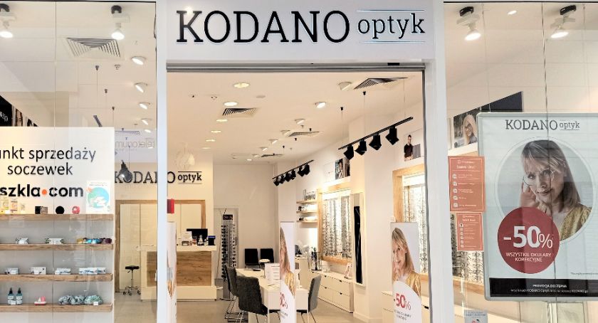 Wszystkie okulary korekcyjne (oprawki + soczewki okularowe) 50% taniej w KODANO Optyk!
