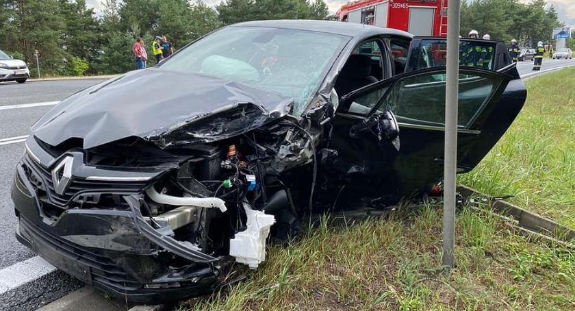 Wypadek na „drodze śmierci”. Pięć osób poszkodowanych