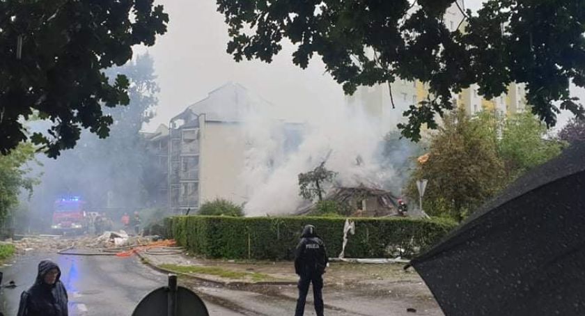 Wybuch w Toruniu. Dom wyleciał w powietrze [Stan na 12:30]