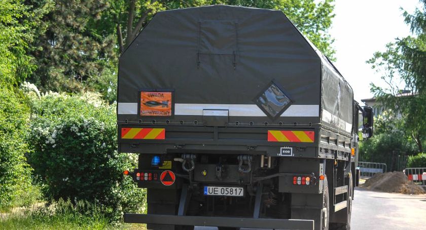 Saperzy na Bulwarze Filadelfijskim. Teren został zabezpieczony