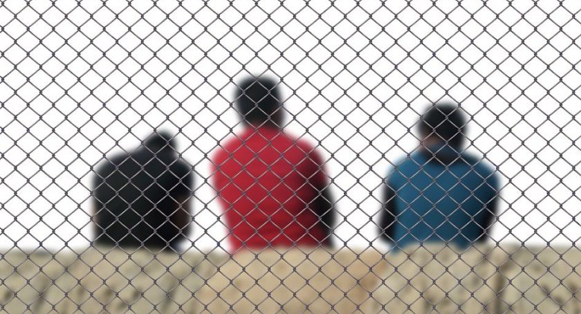 Zatrzymanie imigrantów w Lubiczu. Część z nich chciała uciec