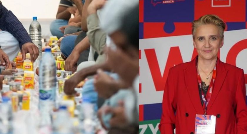 Imigranci zatrzymani w Lubiczu z zarzutami. Scheuring-Wielgus im nie pomoże