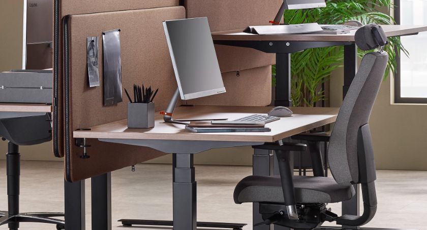 Ergonomiczne i aktywne wyposażenie biura