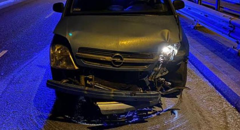 Nocna kraksa na nowym moście w Toruniu. Policja przedstawia szczegóły