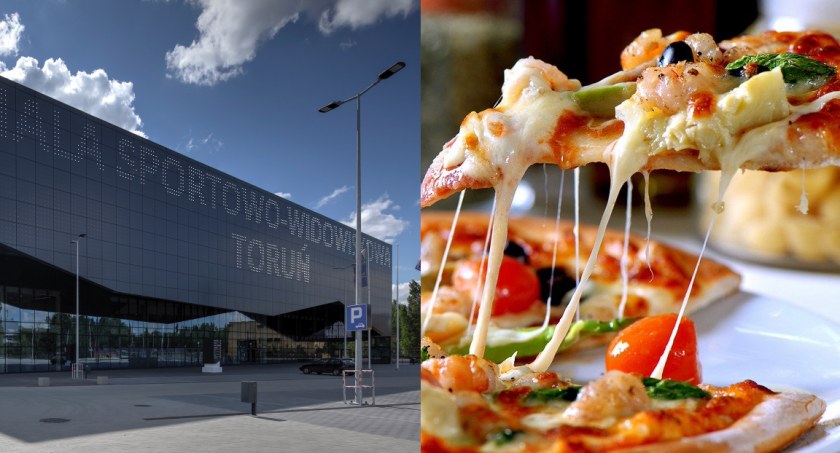Szef pizzerii zagra w Arenie Toruń i rozda kibicom pizzę