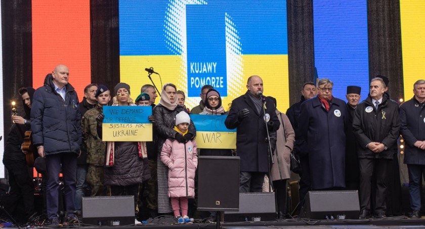 W Toruniu odbył się koncert „Kujawsko-Pomorskie razem dla Ukrainy” 