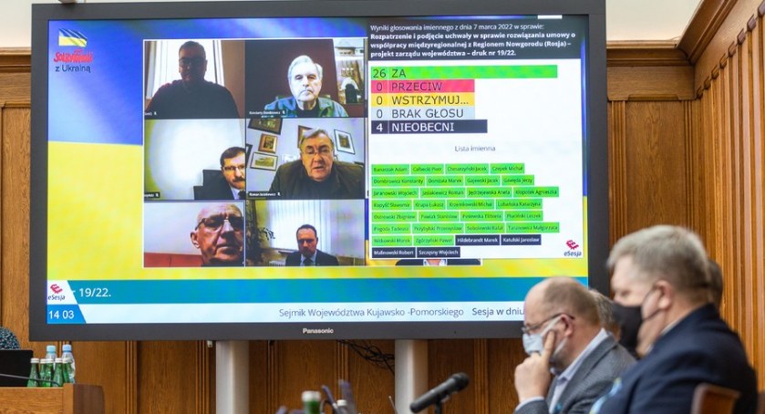 Sejmik zerwał porozumienia z regionami Rosji i Białorusi