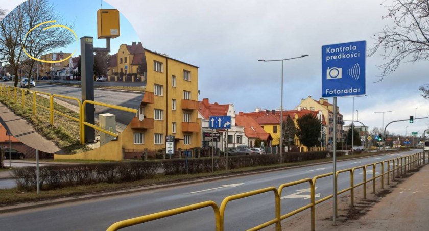 „Ukryty” fotoradar w Toruniu. Prosty zabieg miał zamknąć temat