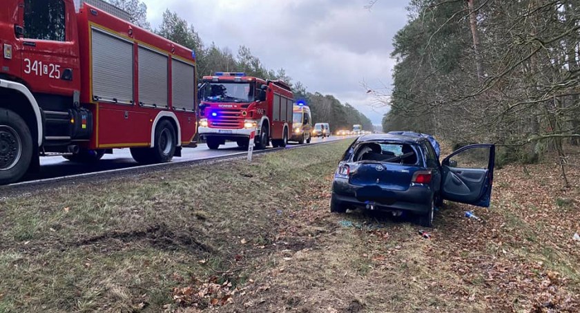 Niebezpieczny poranek pod Toruniem. Wypadek na „drodze śmierci”