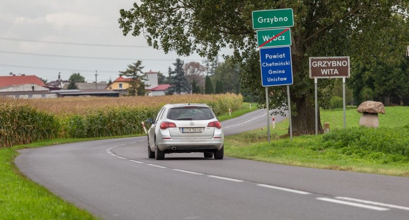 Modernizacja drogi Unisław-Wybcz rozpoczęta