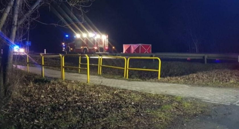 Śmiertelny wypadek na trasie Toruń-Lipno. Trwa ustalanie tożsamości ofiary