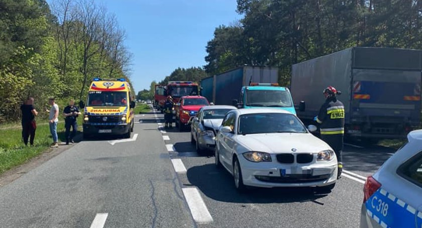 Niebezpieczne popołudnie na drogach. Kolejne wypadki pod Toruniem