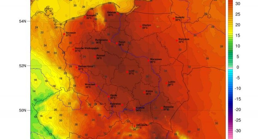 Pomarańczowy alert dla Torunia. Apogeum upałów to niejedyne zagrożenie