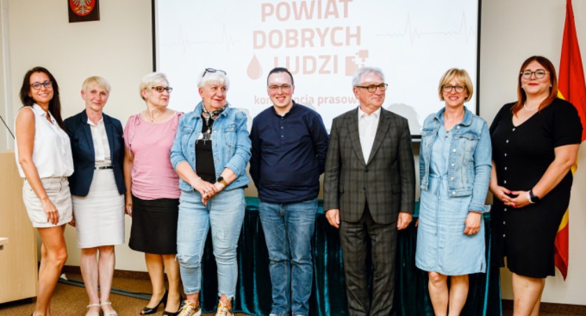 Powiat Dobrych Ludzi, którzy dzielą się krwią z potrzebującymi