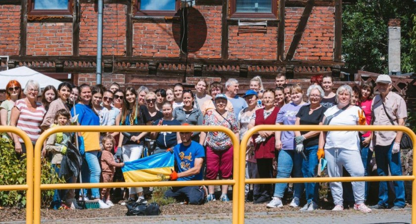 Uchodźcy z Ukrainy w wyjątkowy sposób podziękowali za wsparcie mieszkańcom Torunia